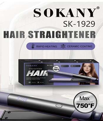 Hair straightener Sokany SK-1929